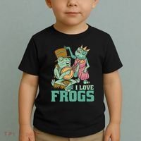I Love Frogs Toddler T-Shirt thumb 2