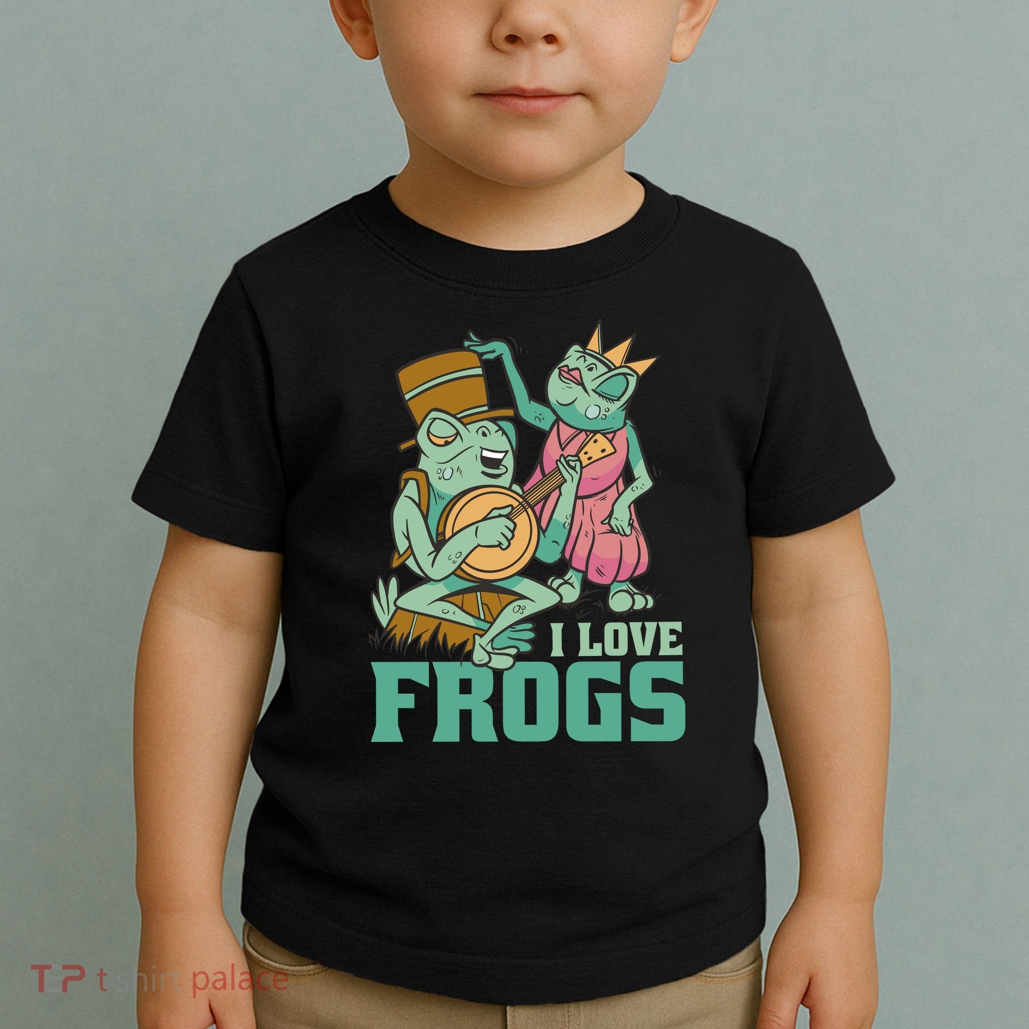 I Love Frogs Toddler T-Shirt
