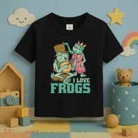 I Love Frogs Toddler T-Shirt thumb 3