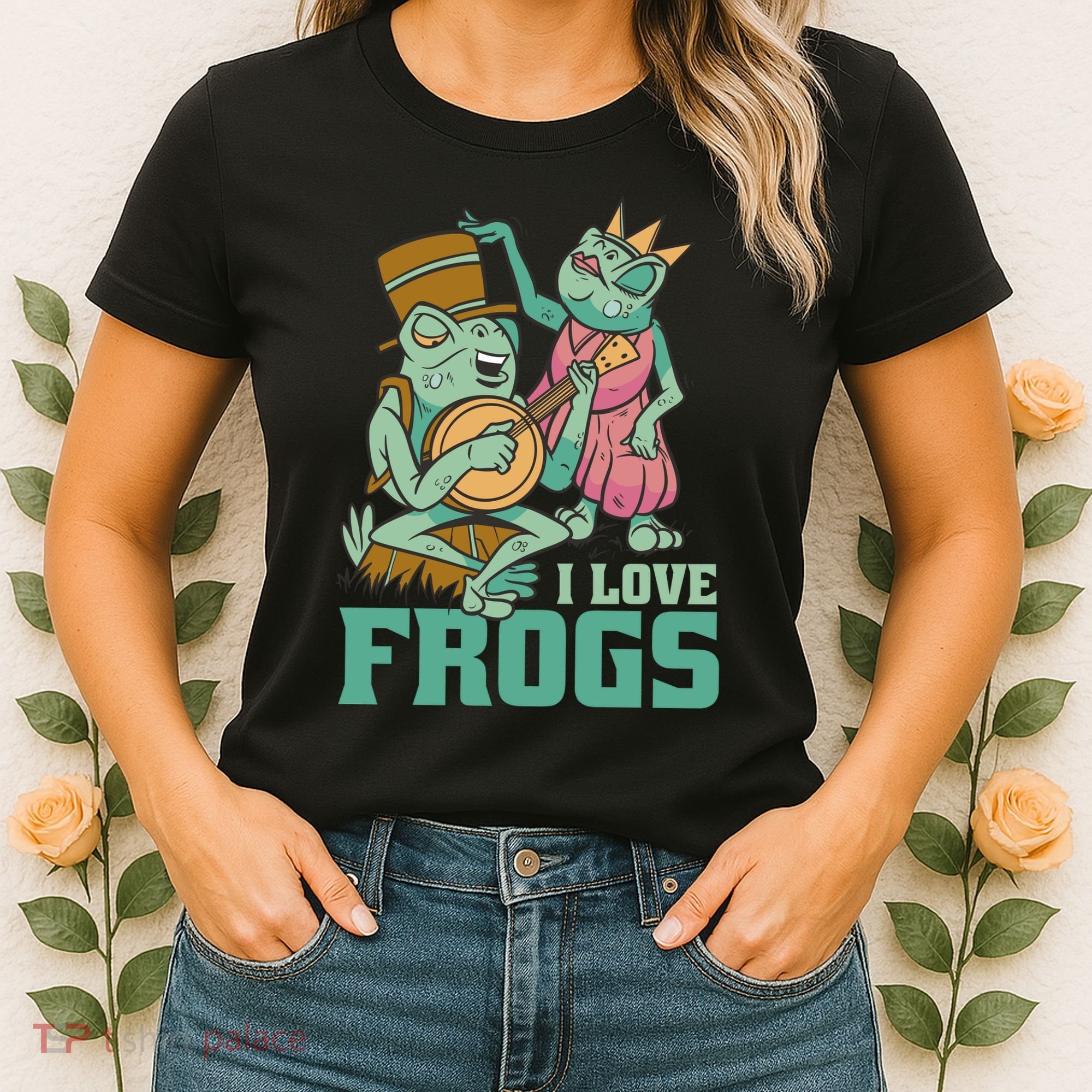 I Love Frogs Women's T-Shirt
