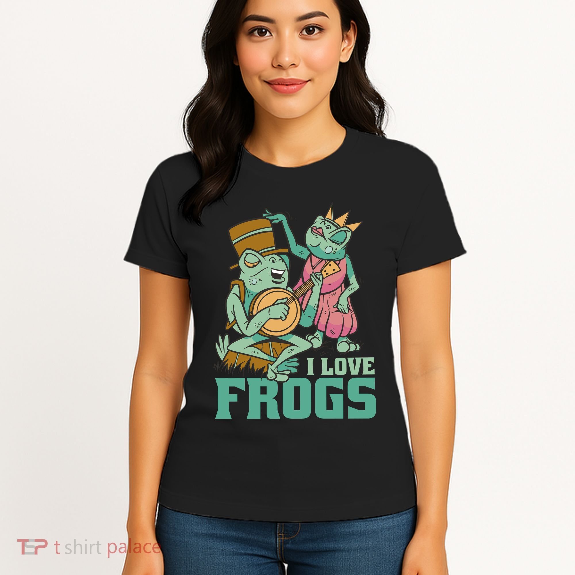 I Love Frogs Women's T-Shirt