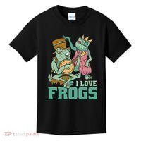 I Love Frogs Kids T-Shirt thumb 0
