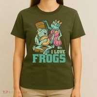 I Love Frogs T-Shirt thumb 4