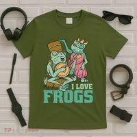 I Love Frogs T-Shirt thumb 5