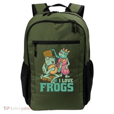 I Love Frogs Backpack