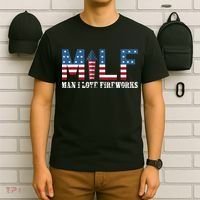 I Love Fireworks Funny 4th Of July T-Shirt thumb 6