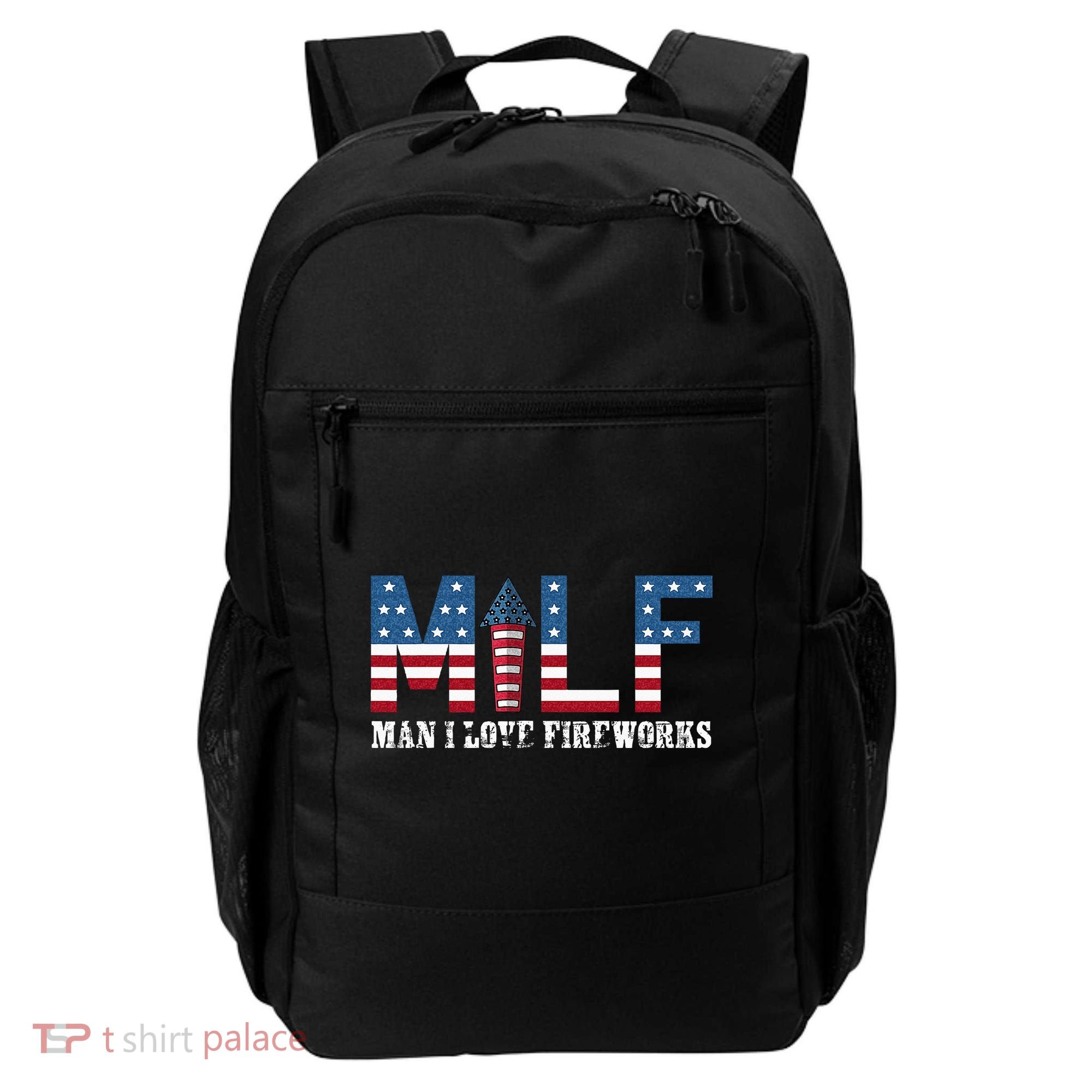 I Love Fireworks Funny 4th Of July Backpack