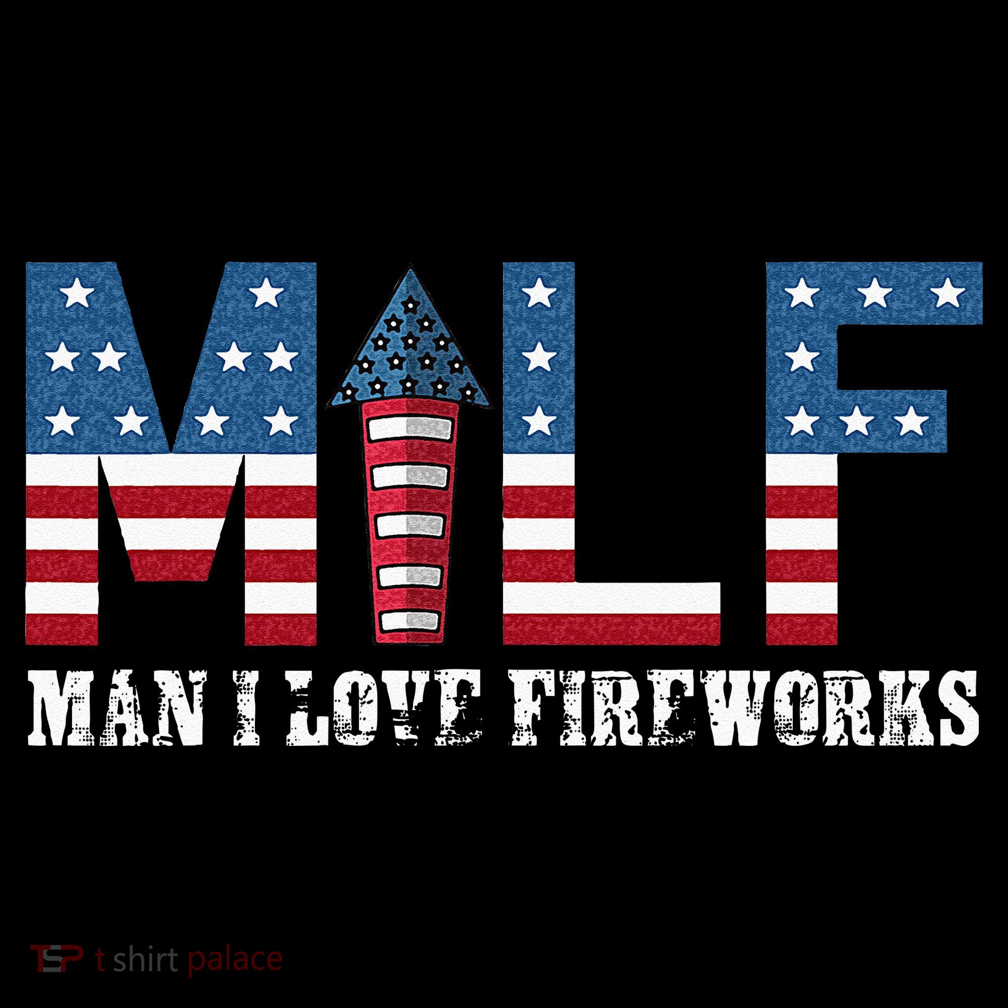 I Love Fireworks Funny 4th Of July Women's Hoodie