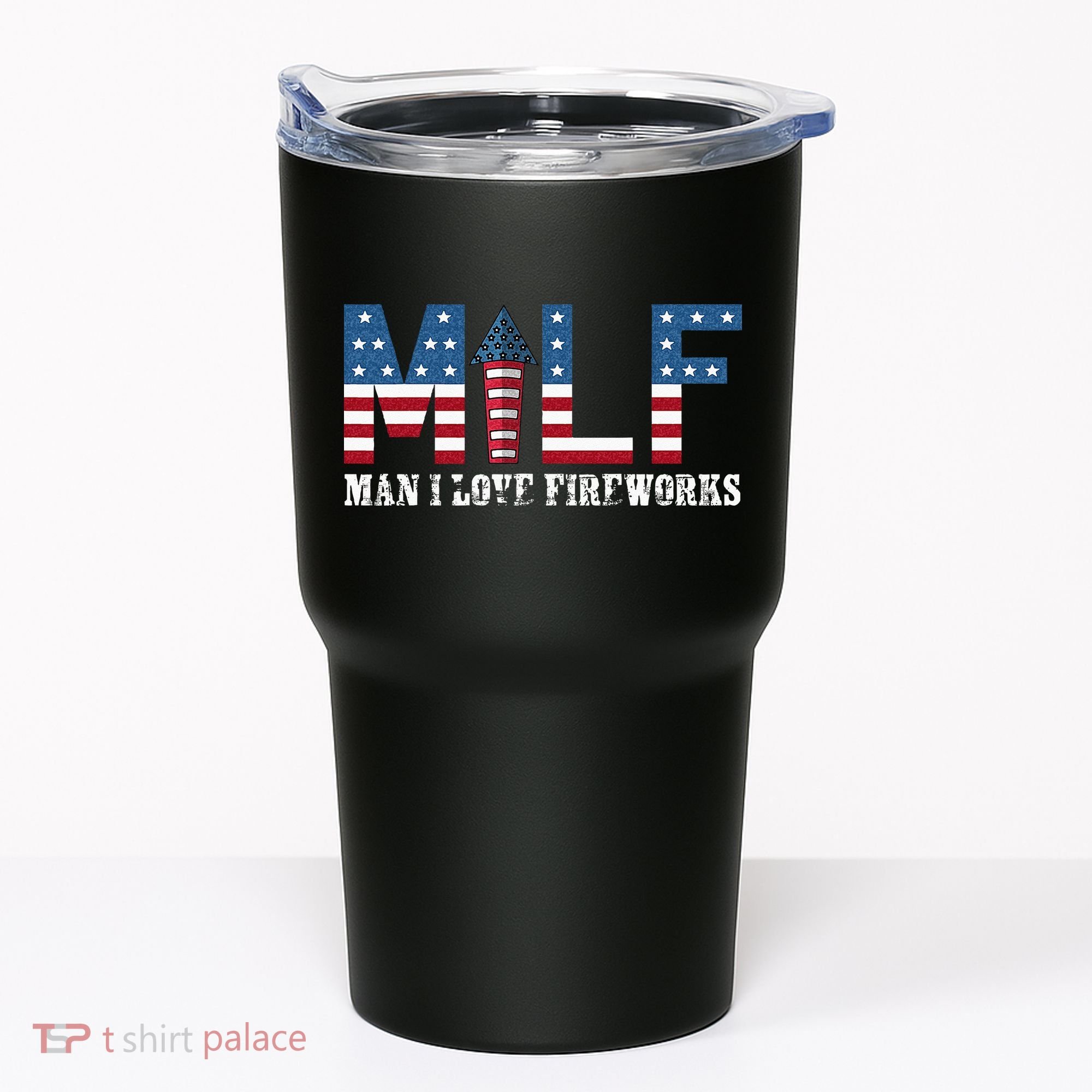 I Love Fireworks Funny 4th Of July Tumbler