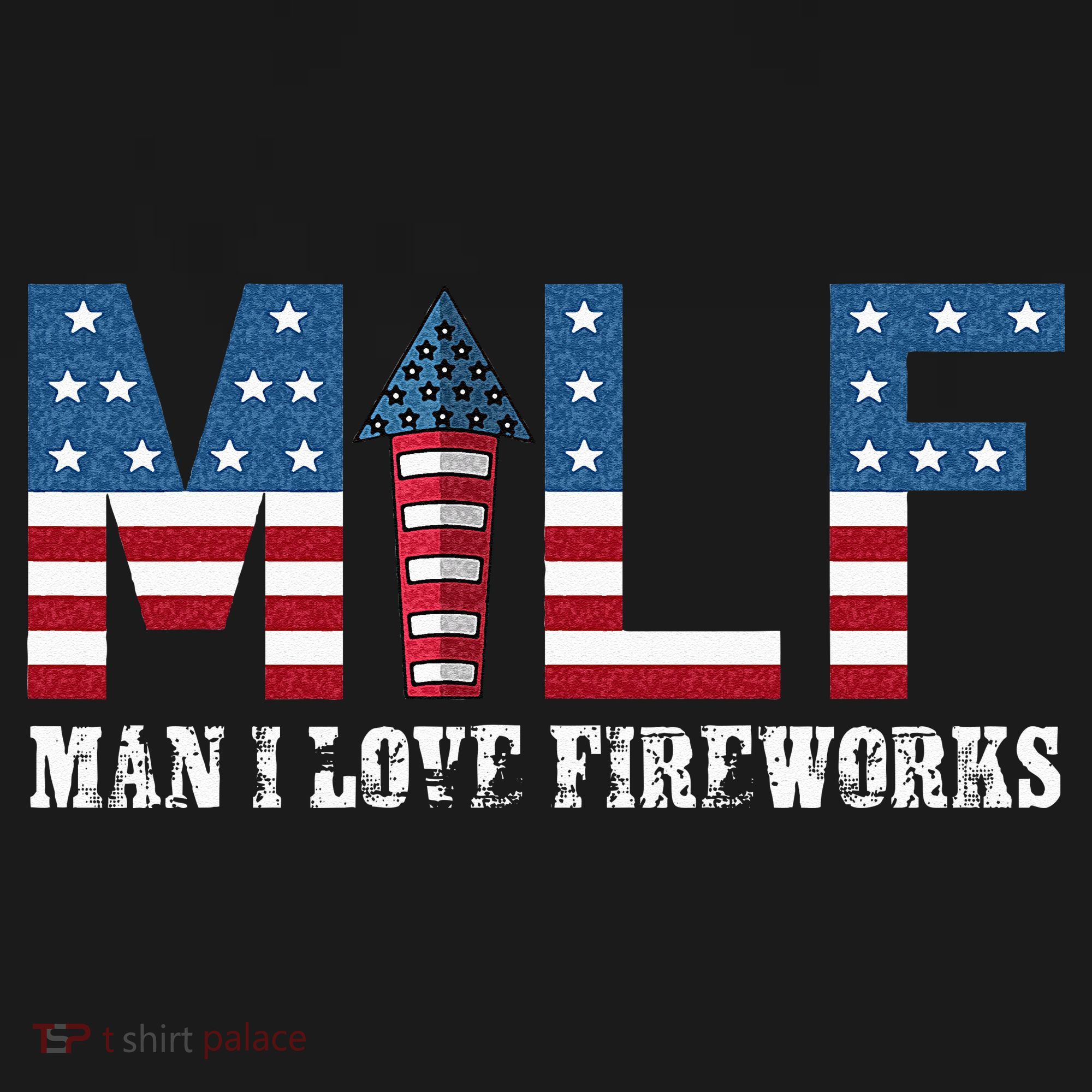 I Love Fireworks Funny 4th Of July Women's Tank Top