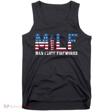 I Love Fireworks Funny 4th Of July Tank Top