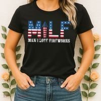 I Love Fireworks Funny 4th Of July Women's T-Shirt thumb 2