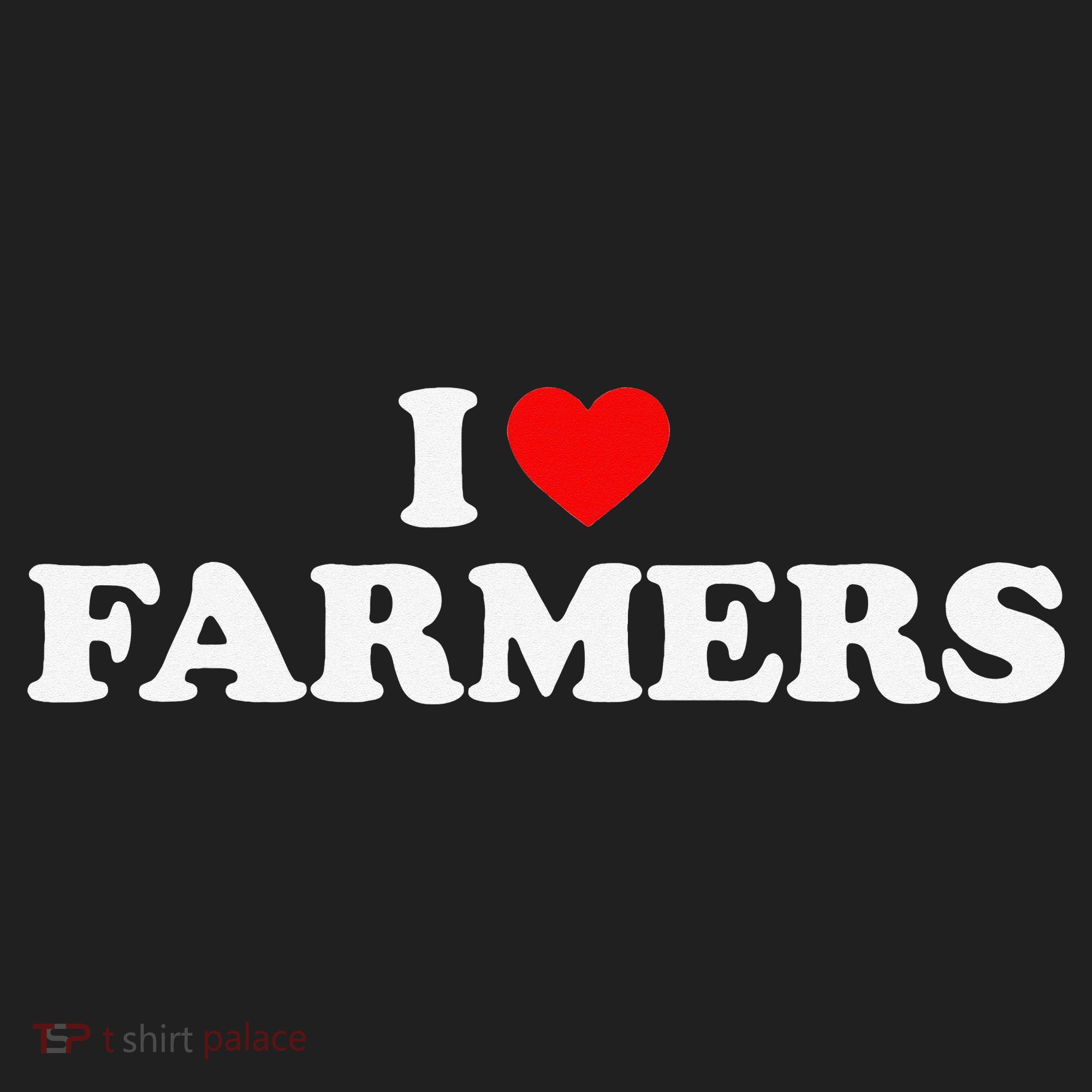 I Love Farmers I Heart Farmers Beanie