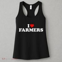 I Love Farmers I Heart Farmers Women's Tank Top thumb 3