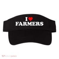 I Love Farmers I Heart Farmers Visor thumb 0