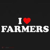 I Love Farmers I Heart Farmers Kids Sweatshirt thumb 2