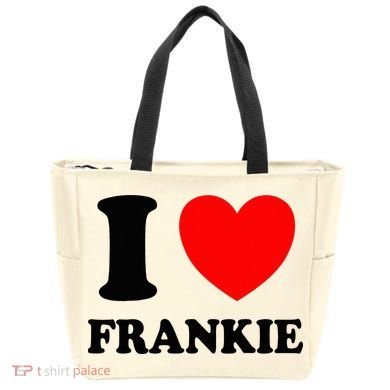 I Love Frankie Tote Bag