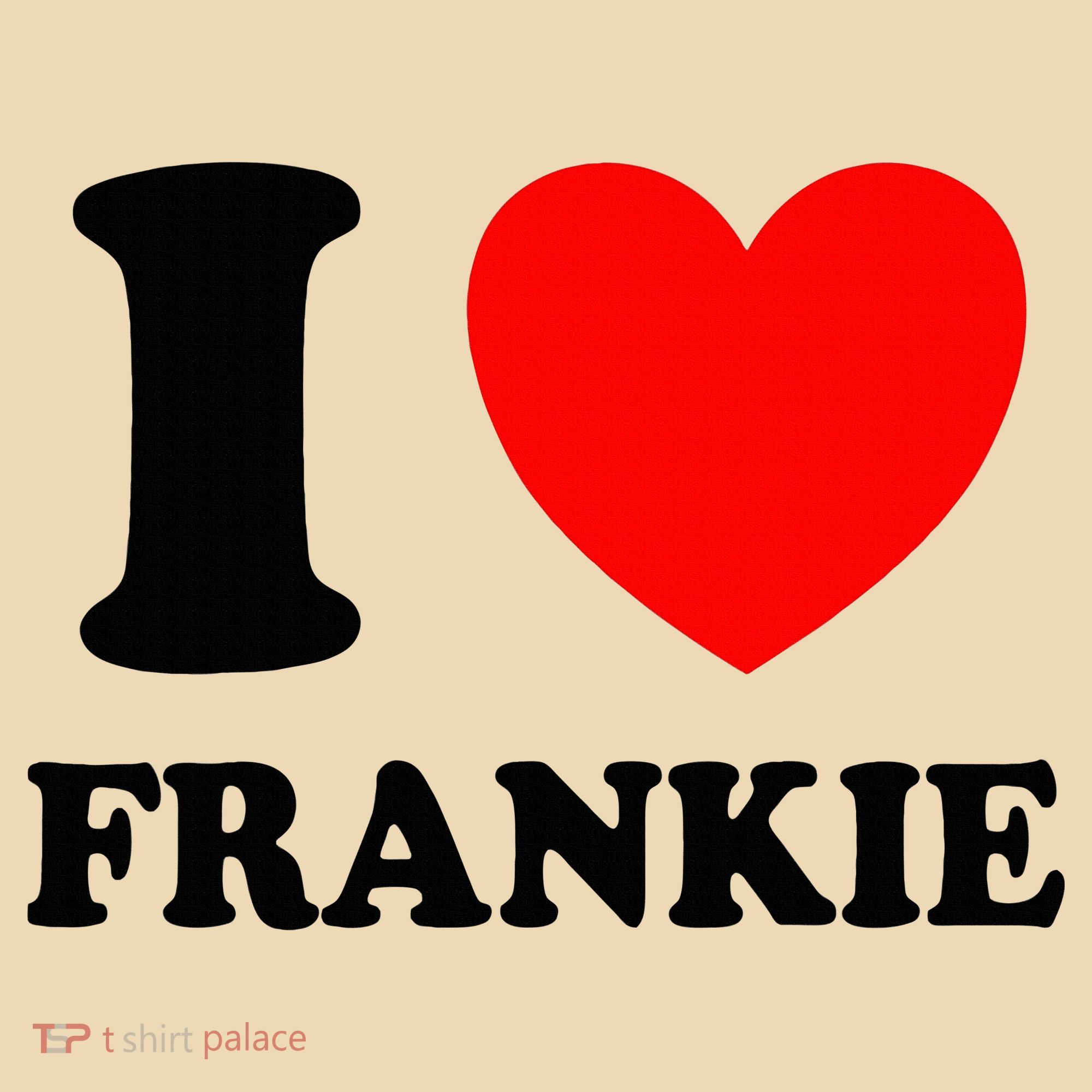 I Love Frankie Tote Bag