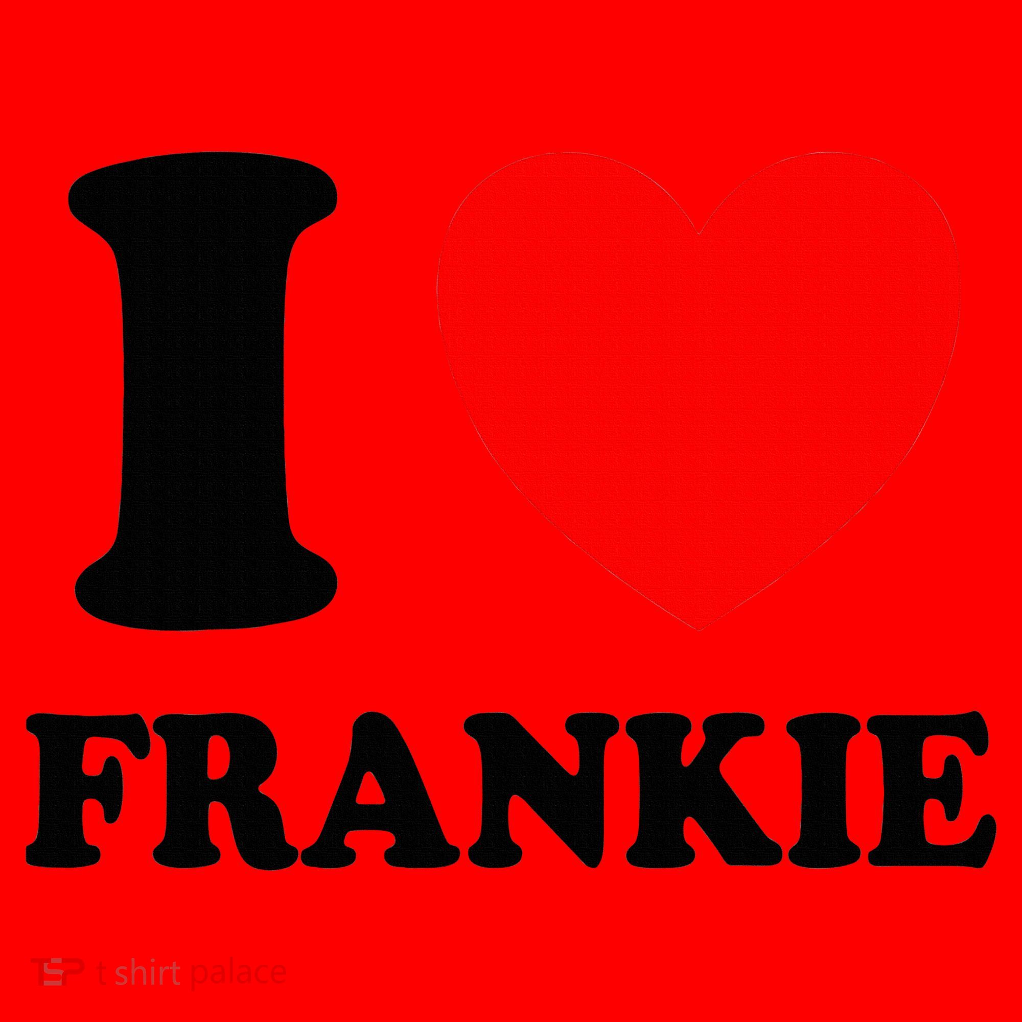 I Love Frankie Santa Hat