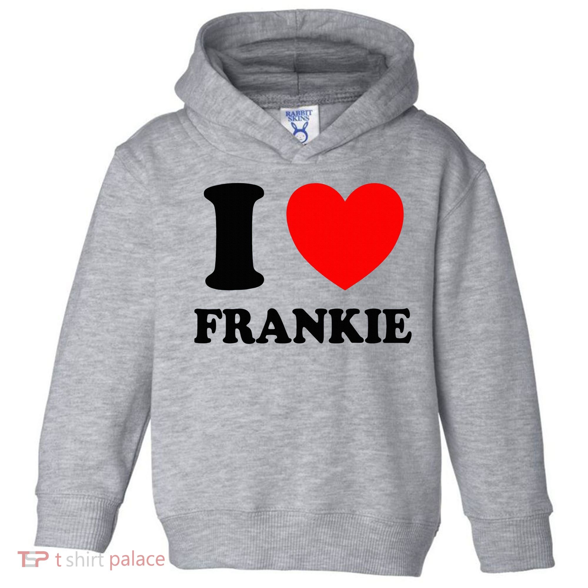 I Love Frankie Toddler Hoodie