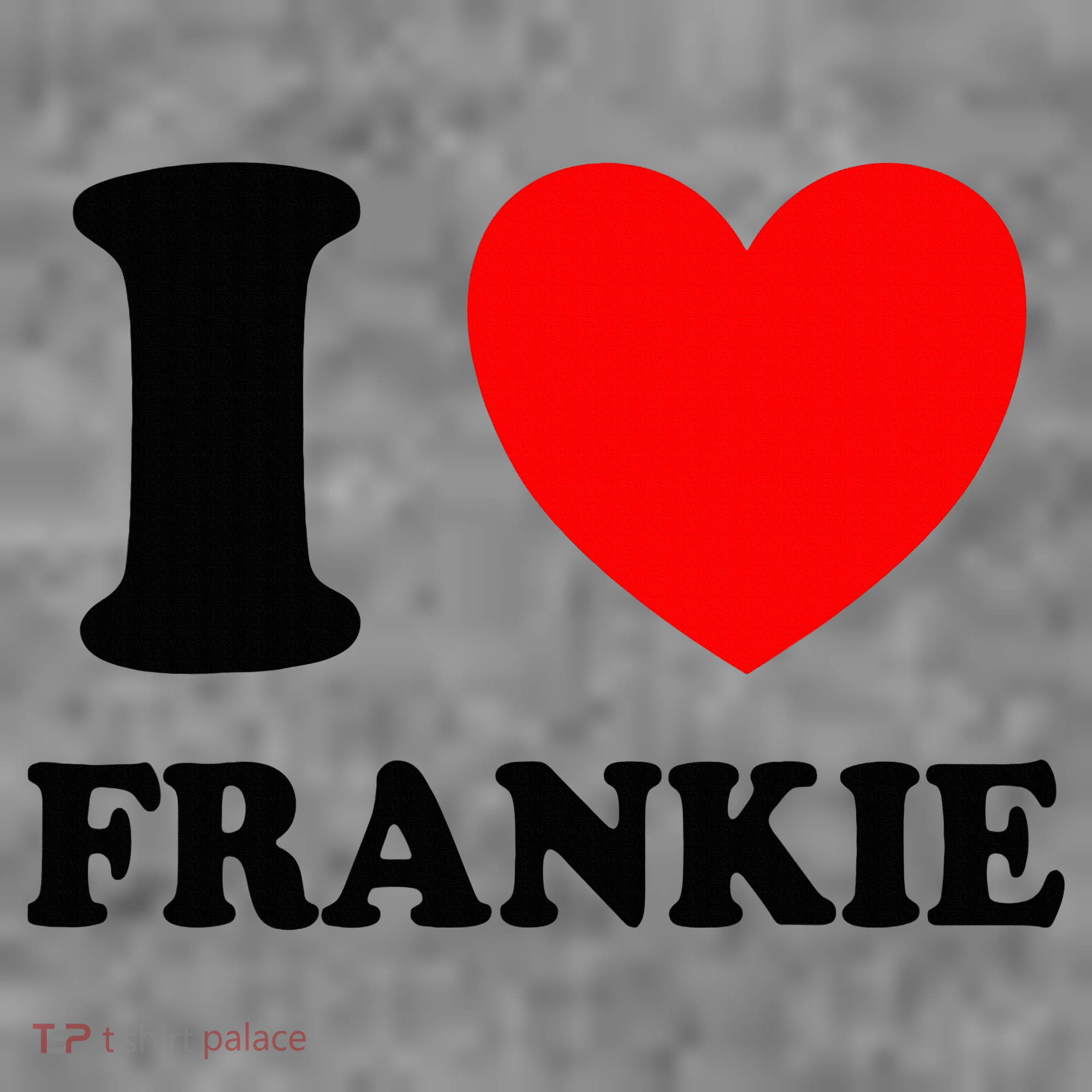 I Love Frankie Toddler Hoodie