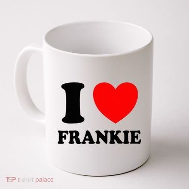 I Love Frankie Coffee Mug