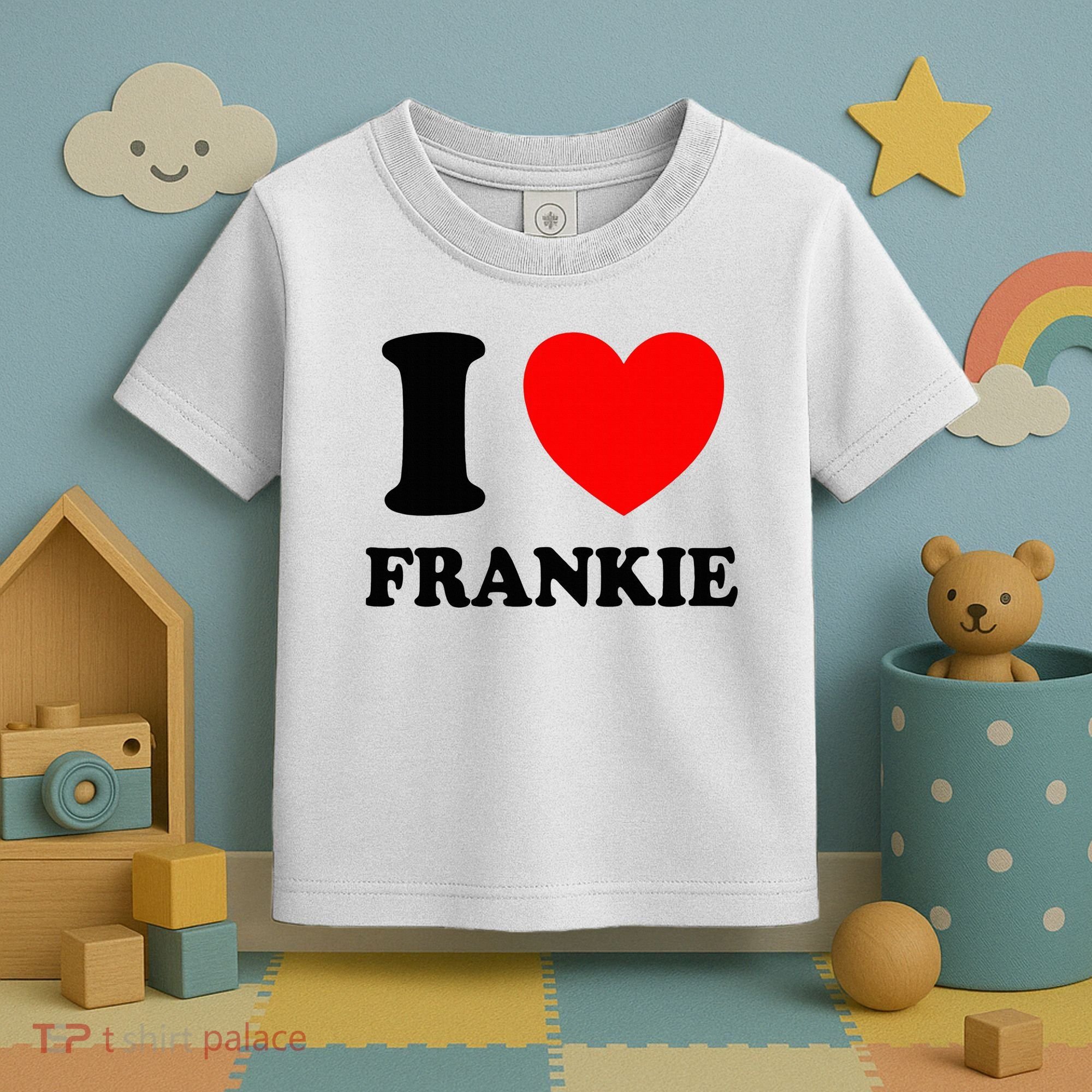 I Love Frankie Toddler T-Shirt