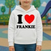 I Love Frankie Kids Hoodie thumb 3