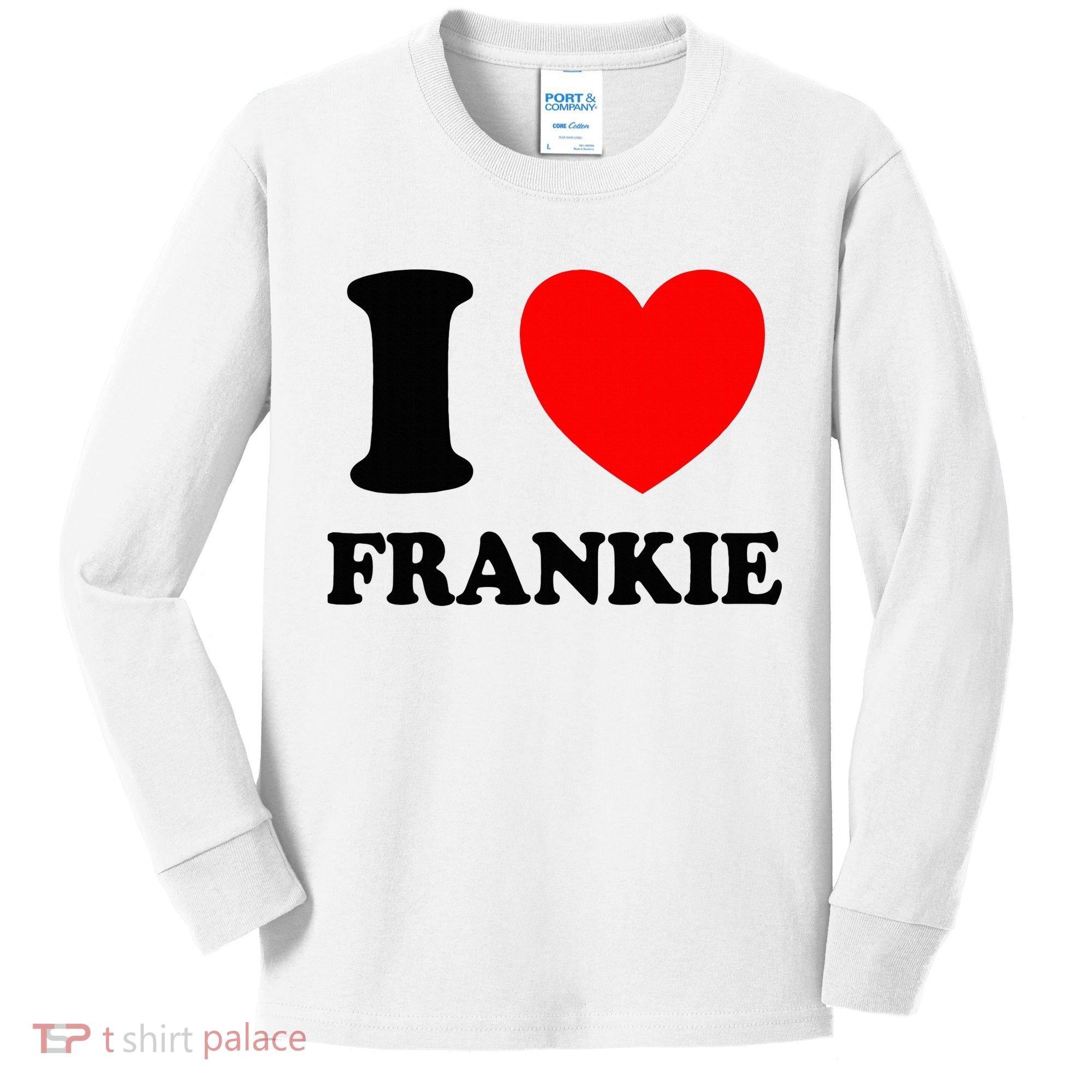 I Love Frankie Kids Long Sleeve Shirt