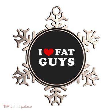 I Love Fat Guys Ornament