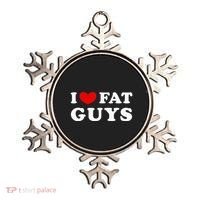 I Love Fat Guys Ornament thumb 0