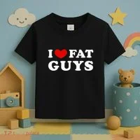 I Love Fat Guys Toddler T-Shirt thumb 3