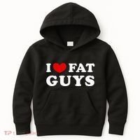 I Love Fat Guys Kids Hoodie thumb 0