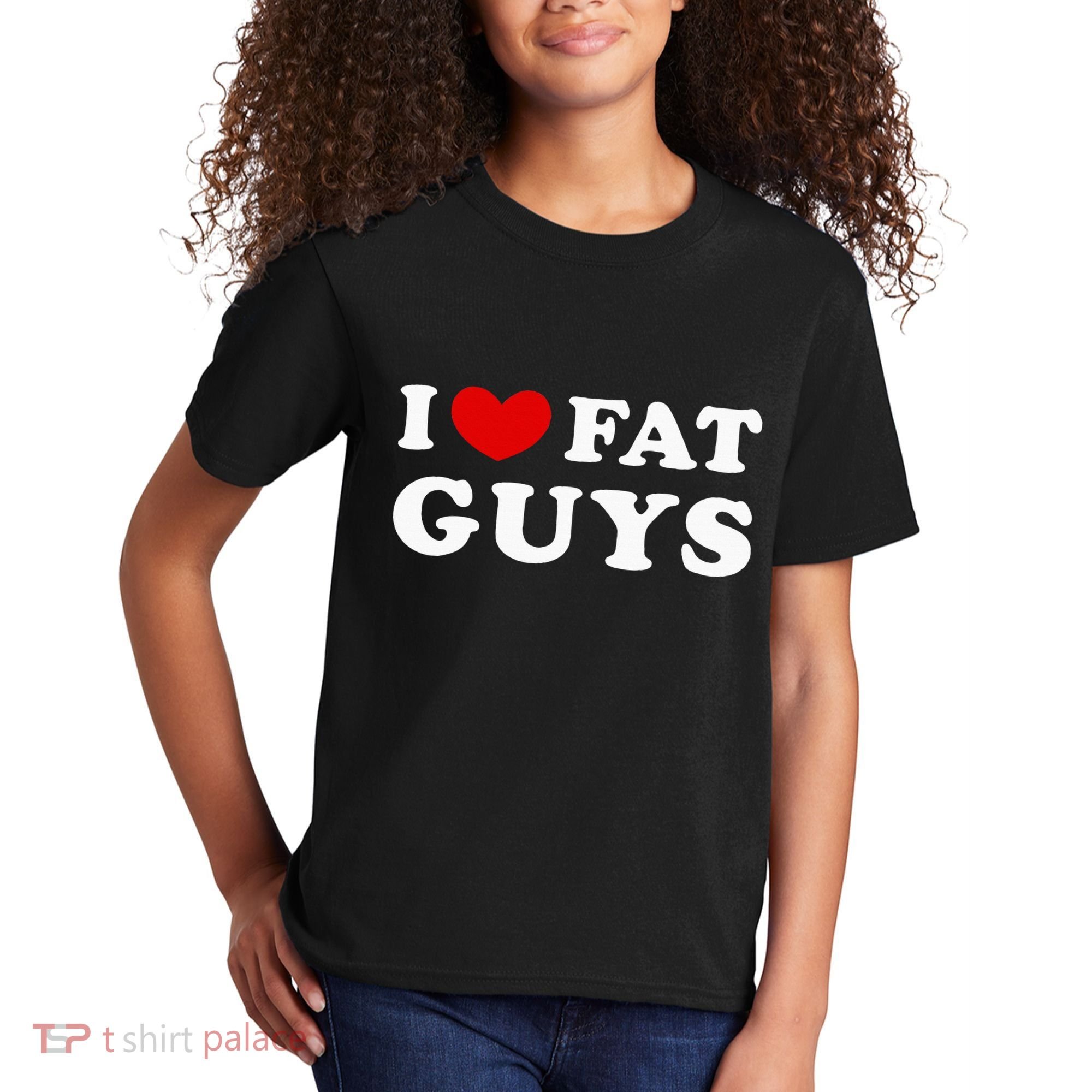 I Love Fat Guys Kids T-Shirt