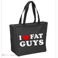 I Love Fat Guys Tote Bag thumb 2