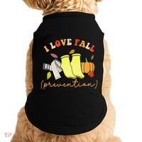 I Love Fall Gift Doggie Tank thumb 0