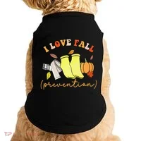 I Love Fall Gift Doggie Tank thumb 0