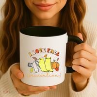 I Love Fall Gift Coffee Mug thumb 3