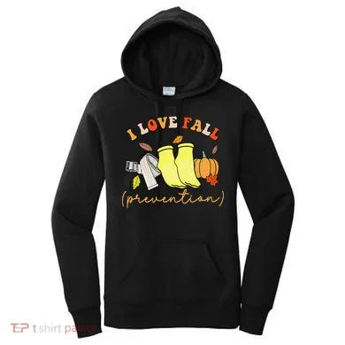 I Love Fall Gift Women's Hoodie