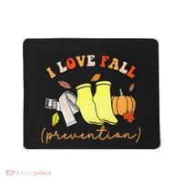 I Love Fall Gift Mousepad thumb 0