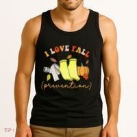 I Love Fall Gift Tank Top thumb 3