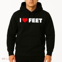 I Love Feet Hoodie thumb 2