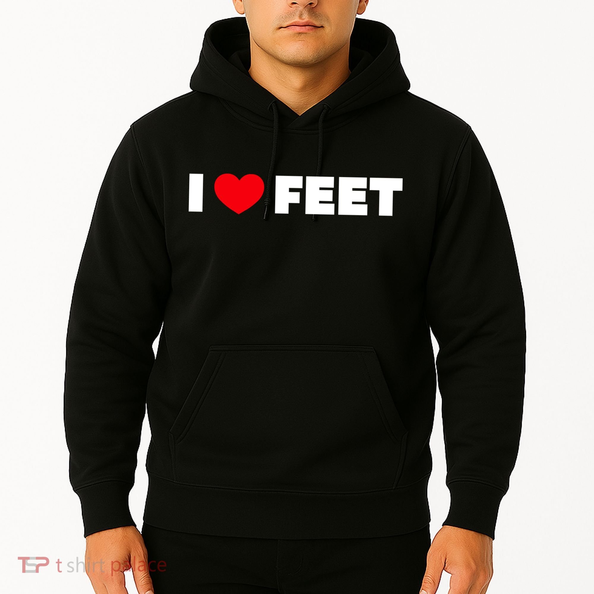 I Love Feet Hoodie