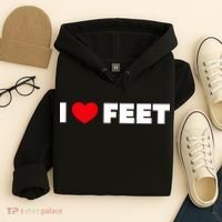 I Love Feet Hoodie thumb 4