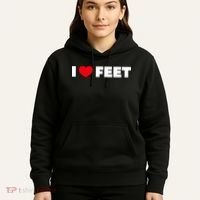 I Love Feet Hoodie thumb 5