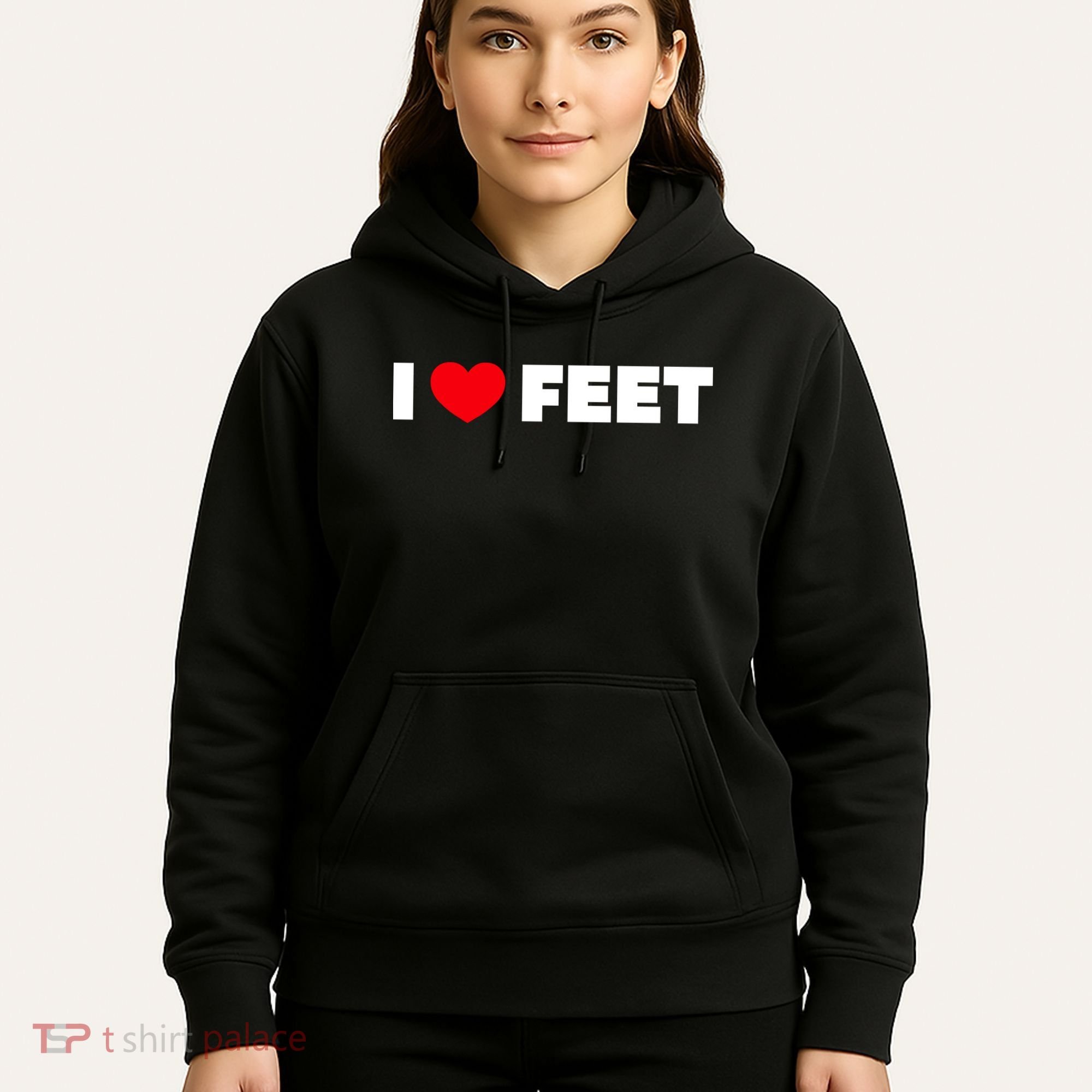 I Love Feet Hoodie