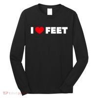 I Love Feet Long Sleeve Shirt thumb 0