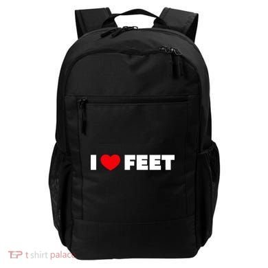 I Love Feet Backpack