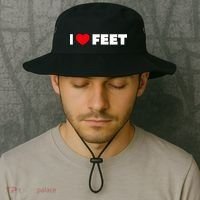 I Love Feet Bucket Hat thumb 2