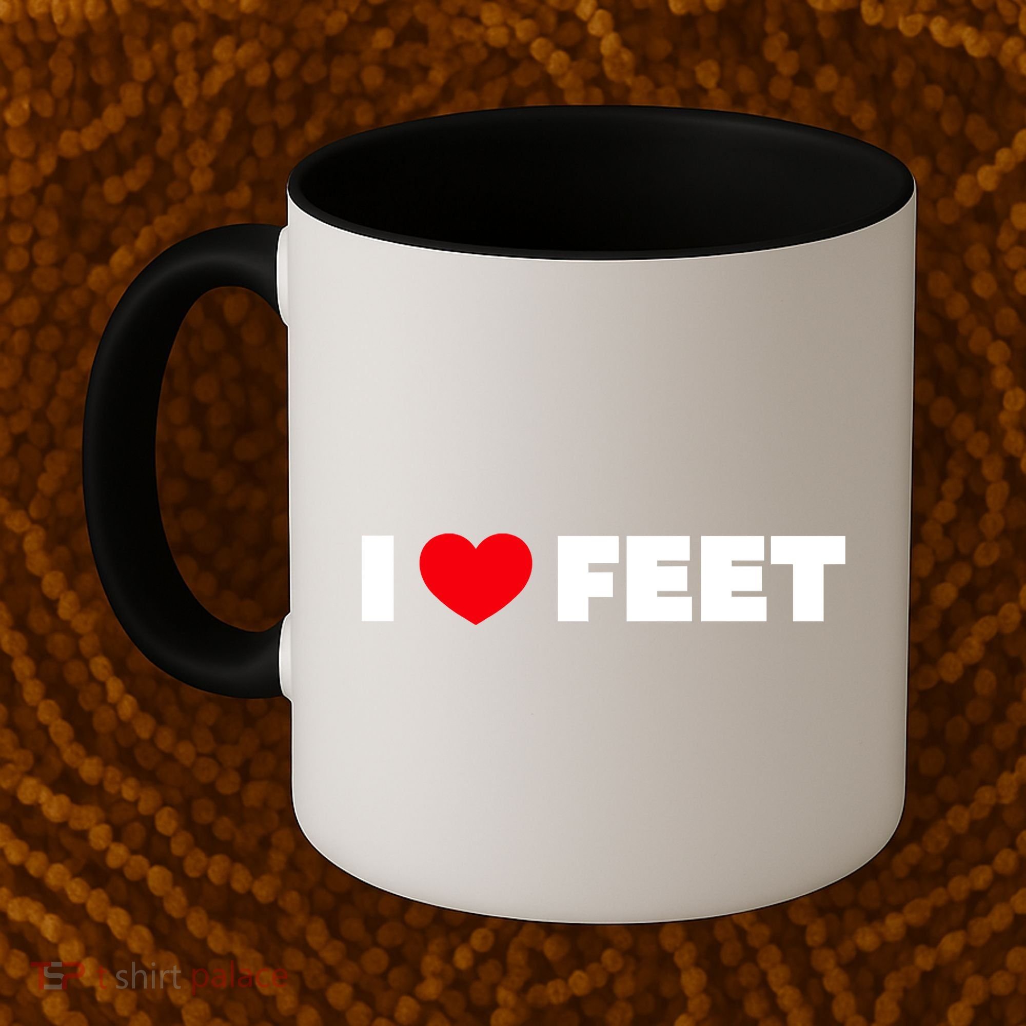 I Love Feet Coffee Mug